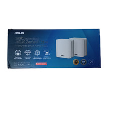 ASUS ZenWiFi BD4 WiFi 7 Mesh Router - 5,100 sq. ft., 3.6 Gbps, 2 Pack, White picture