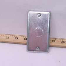 Handy Box Cover Galvanized Zinc 4-1/4