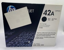 Genuine HP 42A (Q5942A) Black Original LaserJet Toner Cartridge, OEM picture