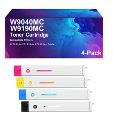 w9040MC W9190MC 4 Pack Toner CartridgeCompatible for MFP E77822 E77825 E77830 picture