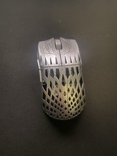 Pwnage Trinity CF Wireless Carbon Gaming Mouse Silver Used picture