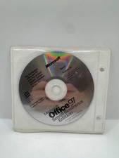 Vintage Microsoft Office 97 Small Business Edition - 2-Disc Set & Manual -NO KEY picture