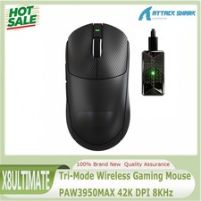 ATTACK SHARK X8ULTIMATE Tri-Mode Wireless Gaming Mouse PAW3950MAX 42K DPI 8KHz picture