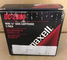 5 Pack Maxwell DC-2080 1/4 Mini Data Cartridge picture