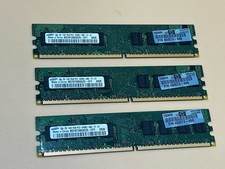 1GB (Set 3) Samsung 512MB 1Rx8 PC2-6400U-666-12-ZZ M378T2863QZS-CF7 0838 Memory  picture