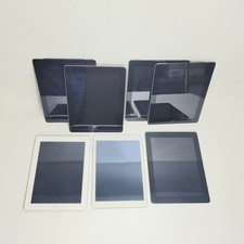 7x Apple iPad A1474 A1430 A1396 A1395 AS IS NOT TESTED Lot of 7 picture