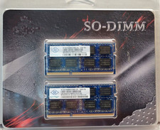 Nanya 4GB (2x2GB) 2Rx8 PC3-10600 DDR3-1333MHz Laptop Memory NT2GC64B8HC0NS-CG picture