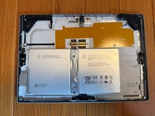 X939379 OEM MICROSOFT BACK COVER HOUSING W-BATTERY SURFACE PRO 4 1724 SPEAKERS picture