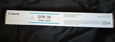 Canon GPR-36 Toner Cartridge - Cyan - OEM - Brand New - Factory Sealed  picture
