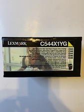 LEXMARK-C544X1YG ONE YELLOW EXTRA HIGH YIELD RETURN TONER CARTRIDGE Sealed New picture