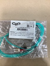 10 Pack - Legrand C2G Fiber Optic Cable 3M LC-LC 50/125 OM4 10G DPX PVC Duplex picture