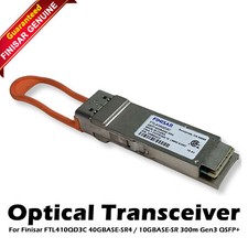 Lot of 20 Finisar 40BASE-SR4 MMF 850nm MPO 400m QSFP+ Transceiver FTL410QD3C picture