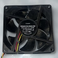 SUNON EE92251S3-D020-C99 92mm 12V 3-Pin Case Fan 37.5 CFM Black picture