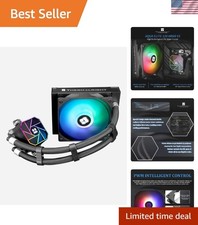 Aqua Elite 120 V3 120mm Liquid Cooler - Ultra-Quiet Operation with Stunning ARGB picture