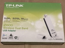 TP-Link N600 Wireless Dual-Band USB Adapter TL-WDN3200 NIB picture