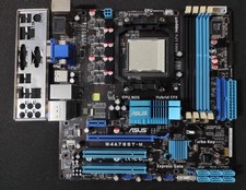 Asus M4A785T-M Socket AM3 mATX AMD DDR3 Motherboard AMD 785G Chipset picture