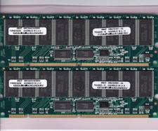 1GB 2x512MB PC-133R SMART MODULAR SM572644578E63RIR ECC PC133R RDIMM MEMORY Kit picture