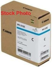 Genuine Canon Ink Tank PFI-310C - Cyan 330ml - 2360C001AA picture