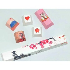 Novelty PBT Space Bar Enter ESC 5 Side Dye-Subbed Keycap 6.25U Spacebar Keycap picture