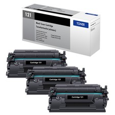 3 PK CRG121 3252C001 Black Toner Compatible for Canon 121 imageCLASS D1620 D1650 picture
