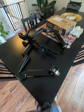 HUANUO Triple Monitor Mount for 17 to 32 inch Screens, Adjustment Gaming Triple picture