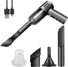 Compressed Air Duster 3 in 1 Cordless Vacuum Blower Rechargeable USB Cleaner picture