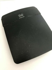 CISCO LINKSYS E1200 WiFi Router Black EUC Box w/o Cord picture
