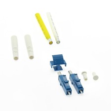 5 Pack of LC/UPC Singlemode Duplex 2mm Connector Blue (10pack) picture