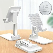 Adjustable Phone Tablet Desktop Stand Desk Holder Mount Cradle For iPhone iPad picture