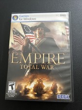 Empire: Total War (PC, 2009) Games for Windows PC DVD Military Strategy w Key picture