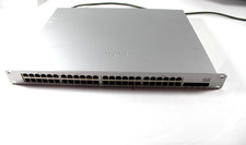 CISCO MS225-48FP-HW MERAKI Managed Switch-48 POE+ Ethernet Ports - Power Tested picture