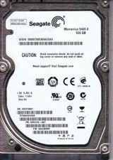 Seagate ST9500325AS pn:1DH134-567 fw: 0002 SU s/n: 6VE 500GB SATA 2.5
