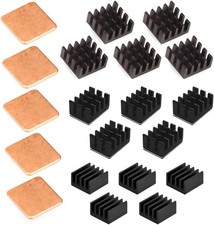 20pcs Raspberry Pi 4 Heatsink Kit Aluminum + Copper + 3M 8810 Thermal Conductive picture
