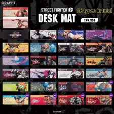 Street Fighter SF6 Desk Mat - 26 designs in total - GRAPHT picture