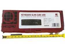 Q Micro Slim Cube Multimedia USB Keyboard USB 2.0 picture