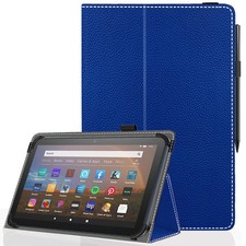 Pudiceva 11 12 Inch Android Tablet Case,Slim Folding Stand 11-12, Royal Blue  picture