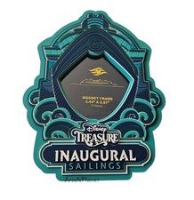 2026 Disney Treasure Inaugural Sailings Cruise Line Magnet Frame Picture Holder picture
