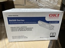 Genuine OKI 52116002 Black High Yield Toner - Factory Sealed picture