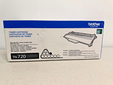 Genuine Brother TN-720 OEM Black Toner Cartridge New Sealed picture