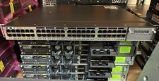 WS-C3750X-48PF-L CISCO CATALYST 3750X 48-PORT GBE POE+ LAN SWITCH picture