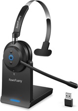 Wireless Headset with Mic for Work,Bluetooth Headset with Microphone picture