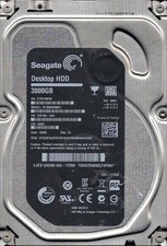 ST3000DM001 P/N: 1ER166-044 F/W: AQ03 TK Z7P0 MAC 655-1726H 05/2015 SEAGATE 3TB picture