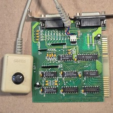 Vintage Advanced Gravis Game Card ISA Joystick Controller Speed Dial Not Working picture