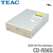 Best Teac CD-R56S CD-RW Burner Recorder Drive SCSI 50-Pin 24x/6x OK picture