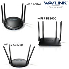 WiFi 7 Router 3600Mbps Dual Band WiFi 5 AC1200 Router Repeater Gigabit Ethernet picture