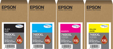 New Genuine Epson 748XXL Black Color 4PK Ink Cartridges Bag picture