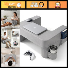 Large Ergonomic Lap Desk Pillow for Couch & Bed - Portable Laptop Stand picture