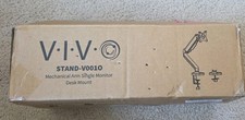 Vivo STAND-V0010 Single Monitor Mechanical Spring Desk Mount V0010 NEW SEALED picture