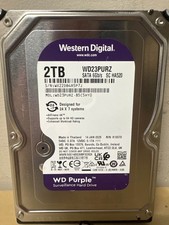 WESTERN DIGITAL WD PURPLE 2TB HDD WD23PURZ-85C5HY0 picture