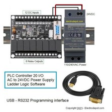 PLC Programmable Controller Training Starter KIT  Migro Programming SW online picture